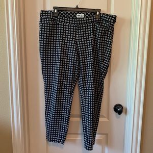 Patterned Old Navy Pixie Pants